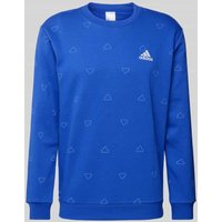 ADIDAS SPORTSWEAR Sweatshirt mit Rundhalsausschnitt in Royal, Größe L von ADIDAS SPORTSWEAR