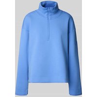 ADIDAS SPORTSWEAR Sweatshirt mit Stehkragen und Reißverschluss in Blau, Größe M ADIDAS SPORTSWEAR Sweatshirt mit Stehkragen und Reißverschluss in Blau, Größe M von ADIDAS SPORTSWEAR