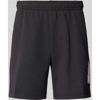 adidas Sportswear Sweatshorts mit Label-Detail in Black, Größe XS von adidas Sportswear