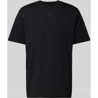 ADIDAS SPORTSWEAR T-Shirt mit Label-Stitching in Black, Größe L von ADIDAS SPORTSWEAR