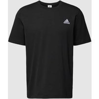 ADIDAS SPORTSWEAR T-Shirt mit Label-Stitching in Black, Größe XL von ADIDAS SPORTSWEAR