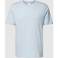 ADIDAS SPORTSWEAR T-Shirt mit Label-Stitching in Hellblau, Größe XXL von ADIDAS SPORTSWEAR