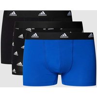 ADIDAS SPORTSWEAR Trunks mit Label-Details im 3er-Pack in Black, Größe M von ADIDAS SPORTSWEAR