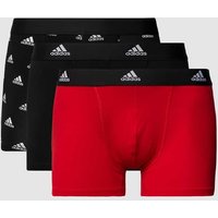 ADIDAS SPORTSWEAR Trunks mit Label-Details im 3er-Pack in Rot, Größe XL von ADIDAS SPORTSWEAR