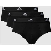 ADIDAS SPORTSWEAR Trunks mit Label-Schriftzug im 3er-Pack in Black, Größe L von ADIDAS SPORTSWEAR