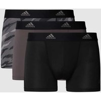 ADIDAS SPORTSWEAR Trunks mit elastischem Bund im 3er-Pack in Mittelgrau, Größe M von ADIDAS SPORTSWEAR