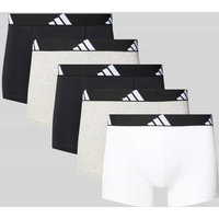 ADIDAS SPORTSWEAR Trunks mit elastischem Logo-Bund im 5er-Pack in Anthrazit, Größe S ADIDAS SPORTSWEAR Trunks mit elastischem Logo-Bund im 5er-Pack in Anthrazit, Größe S von ADIDAS SPORTSWEAR