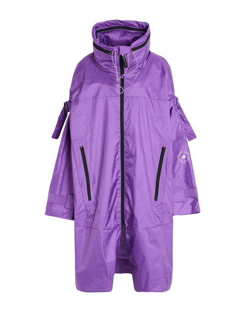 ADIDAS by STELLA McCARTNEY Jacke, Mantel & Trenchcoat Damen Dunkelviolett von ADIDAS by STELLA McCARTNEY