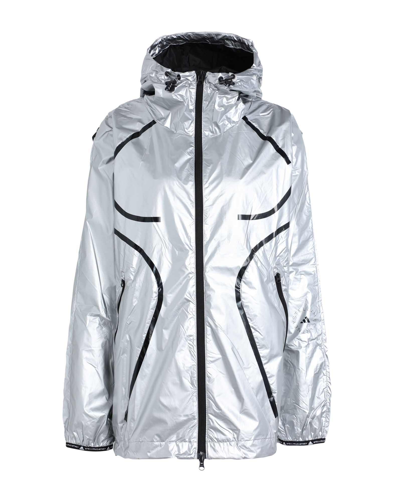 ADIDAS by STELLA McCARTNEY Jacke & Anorak Damen Silber ADIDAS by STELLA McCARTNEY Jacke & Anorak Damen Silber von ADIDAS by STELLA McCARTNEY