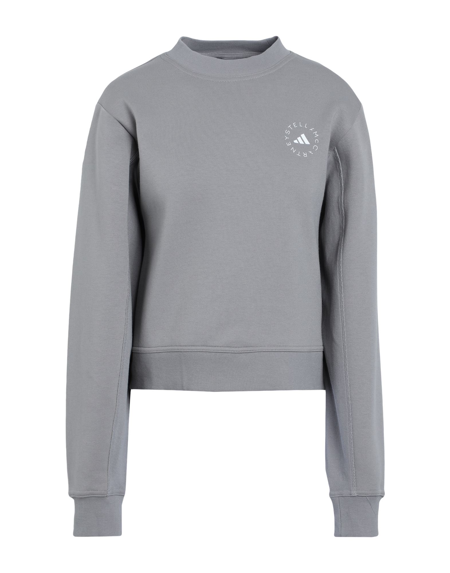 ADIDAS by STELLA McCARTNEY Sweatshirt Damen Grau von ADIDAS by STELLA McCARTNEY