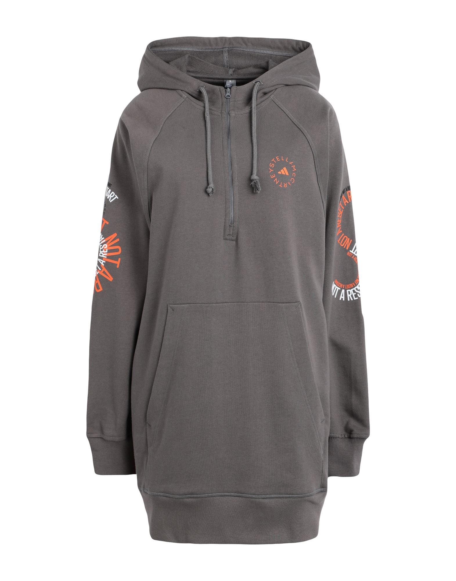 ADIDAS by STELLA McCARTNEY Sweatshirt Damen Grau von ADIDAS by STELLA McCARTNEY