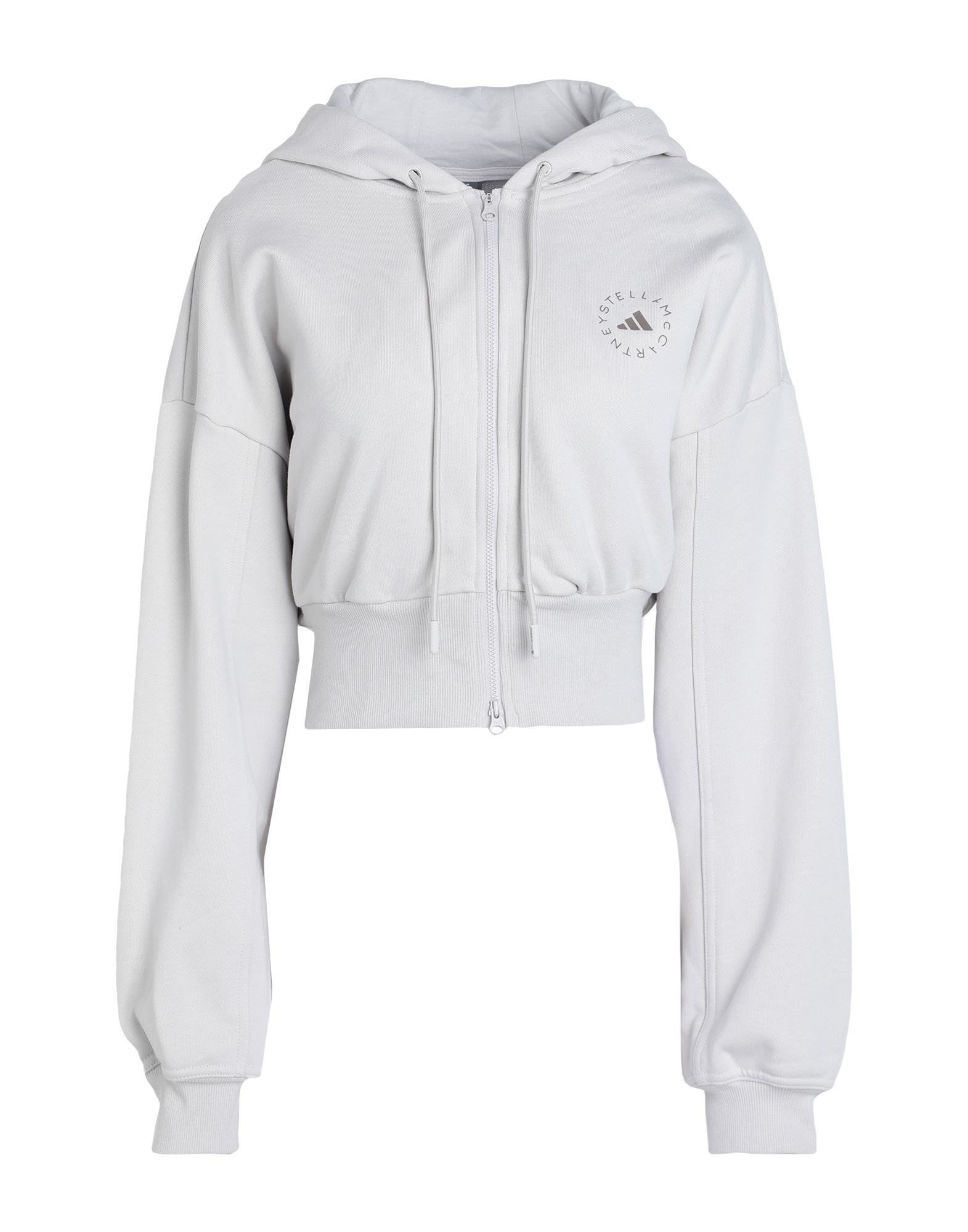 ADIDAS by STELLA McCARTNEY Sweatshirt Damen Hellgrau von ADIDAS by STELLA McCARTNEY