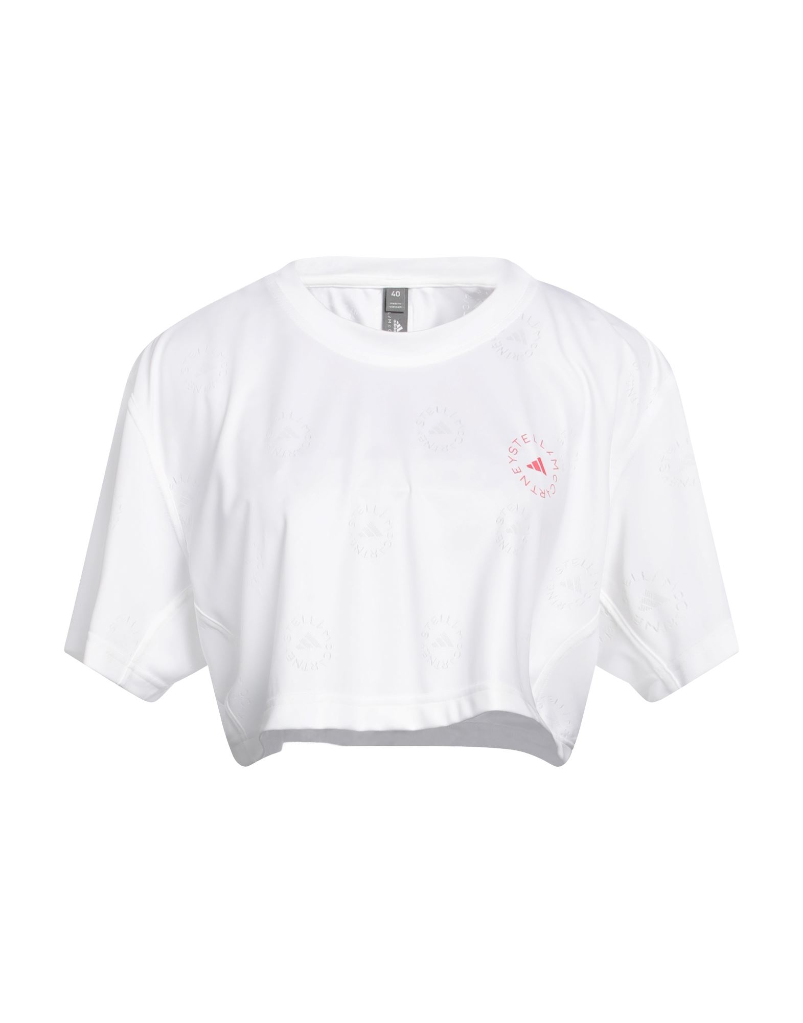 ADIDAS by STELLA McCARTNEY T-shirts Damen Weiß ADIDAS by STELLA McCARTNEY T-shirts Damen Weiß von ADIDAS by STELLA McCARTNEY