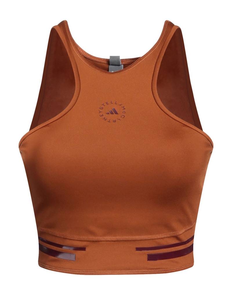 ADIDAS by STELLA McCARTNEY Top Damen Braun von ADIDAS by STELLA McCARTNEY