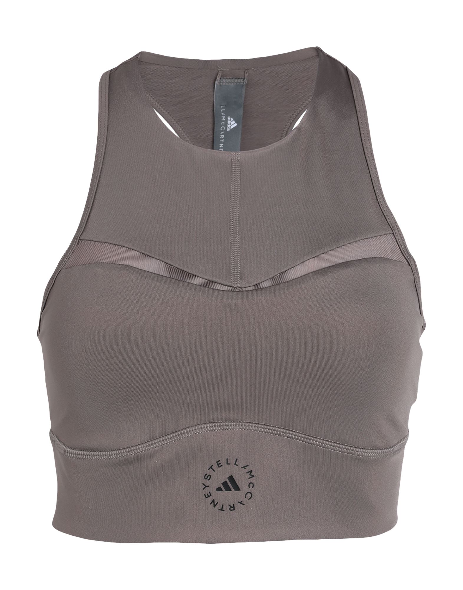 ADIDAS by STELLA McCARTNEY Top Damen Maulwurfsgrau ADIDAS by STELLA McCARTNEY Top Damen Maulwurfsgrau von ADIDAS by STELLA McCARTNEY