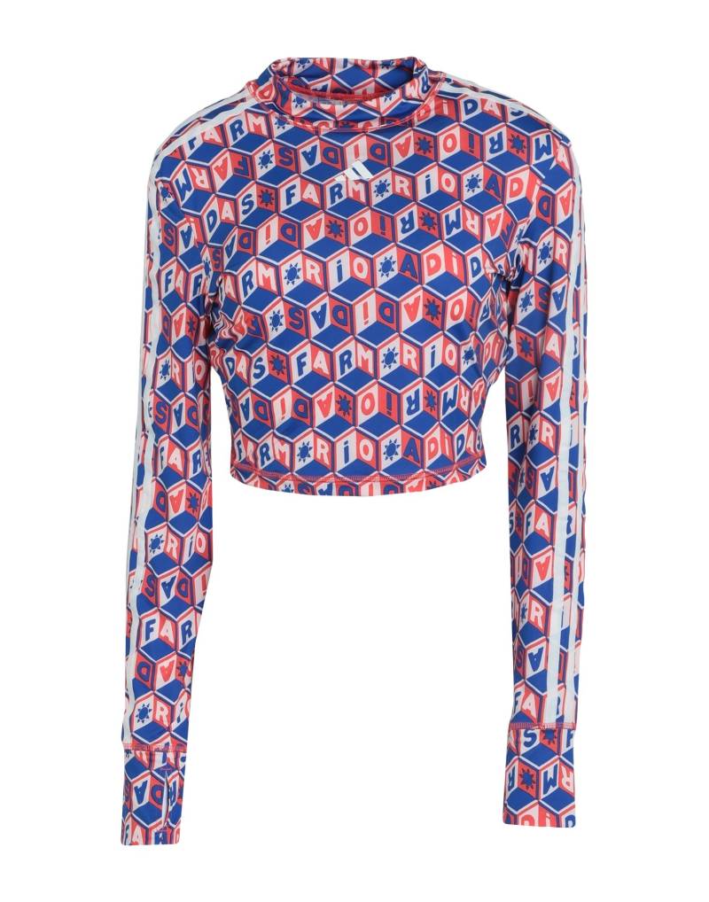 ADIDAS x FARM RIO T-shirts Damen Blau von ADIDAS x FARM RIO
