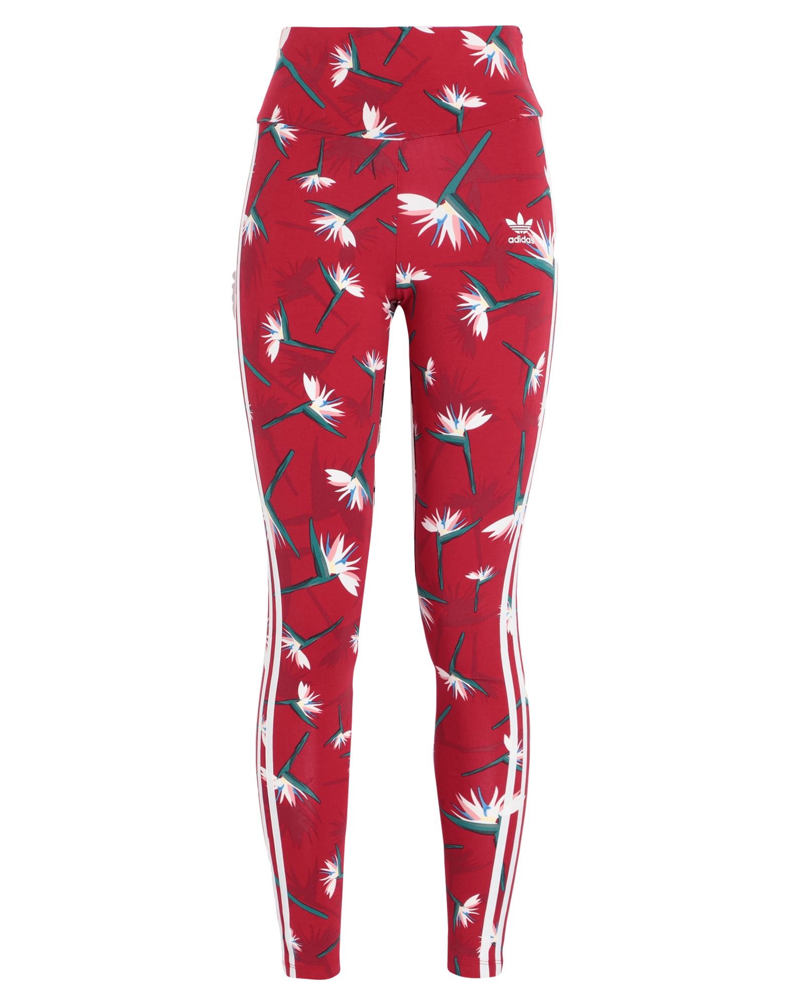 ADIDAS x THEBE MAGUGU Leggings Damen Rot von ADIDAS x THEBE MAGUGU