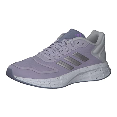ADIDAS Damen Duramo 10 Sneaker, Silver Dawn/Taupe met./Violet Fusion, 36 2/3 EU von adidas