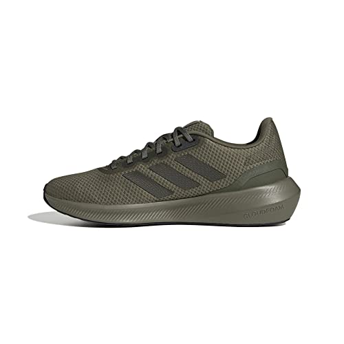 adidas Herren RUNFALCON 3.0 Sneaker, Olive strata/Shadow Olive/core Black, 42 2/3 EU von adidas