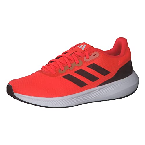 adidas Herren RUNFALCON 3.0 Sneaker, solar red/core Black/Coral Fusion, 42 2/3 EU von adidas