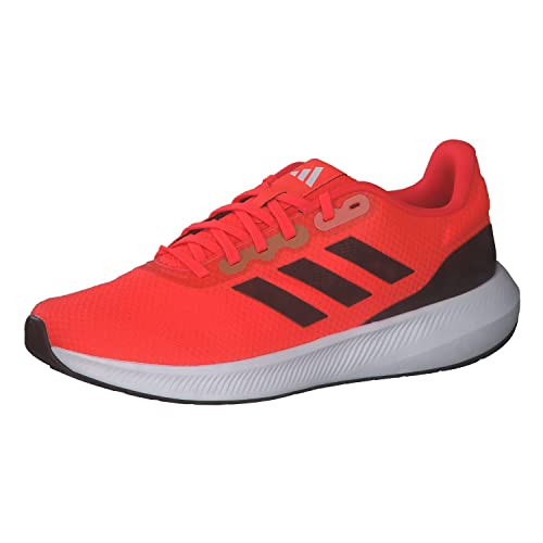 adidas Herren RUNFALCON 3.0 Sneaker, solar red/core Black/Coral Fusion, 44 2/3 EU von adidas