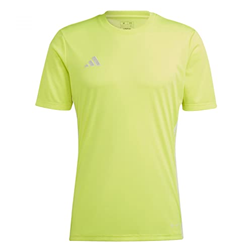 adidas Men's TABELA 23 JSY T-Shirt, Team solar Yellow 2/White, S von adidas