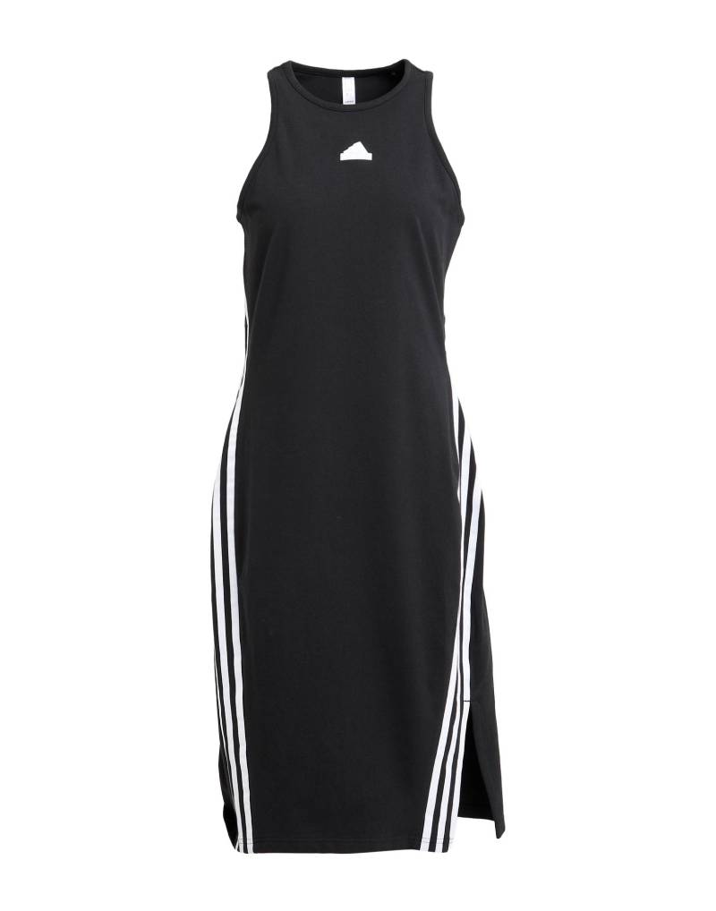 ADIDAS Midi-kleid Damen Schwarz von ADIDAS