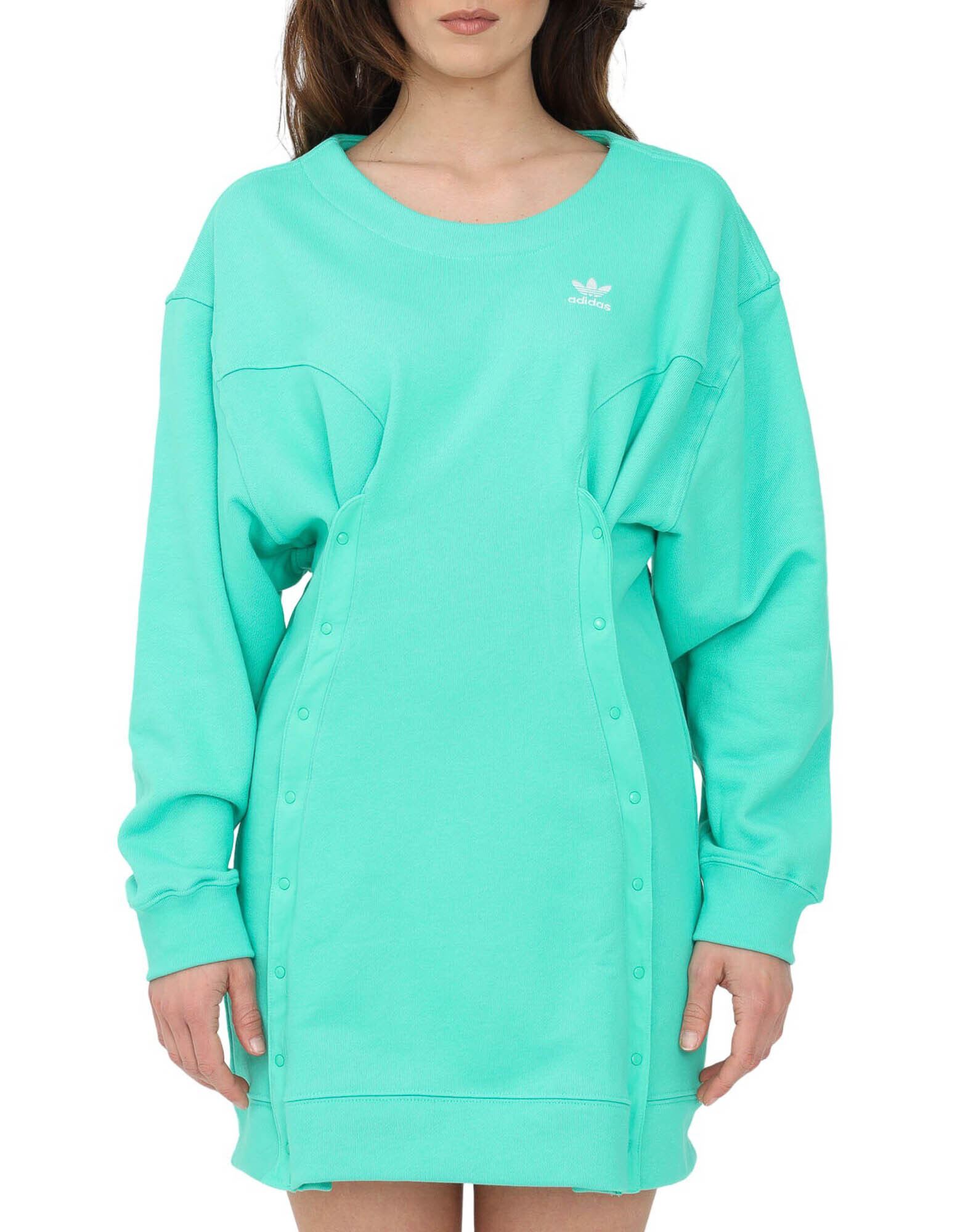 ADIDAS Mini-kleid Damen Grün von ADIDAS