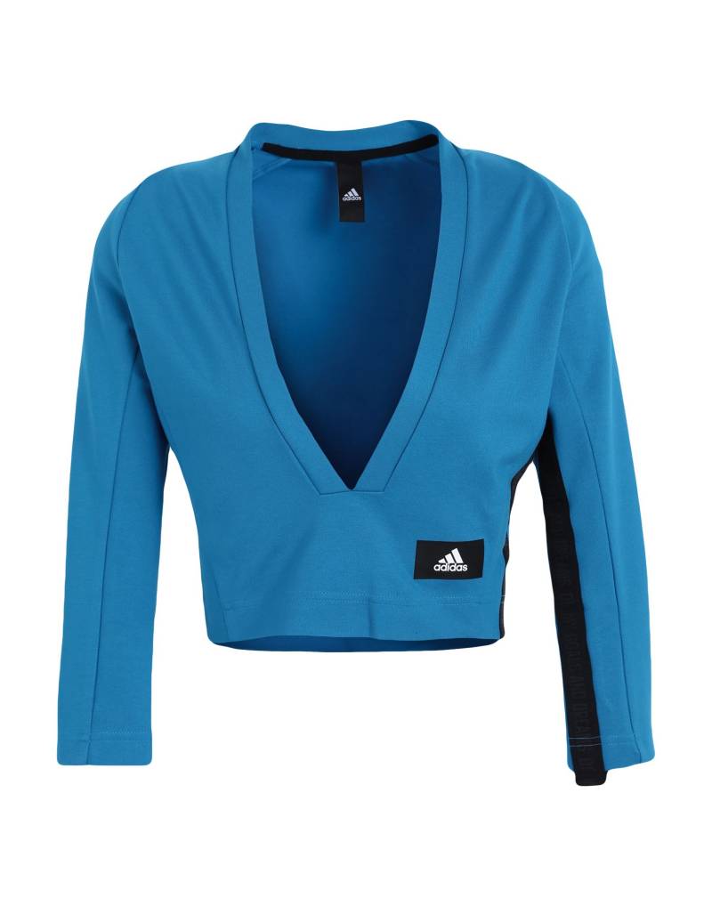 ADIDAS T-shirts Damen Azurblau von ADIDAS