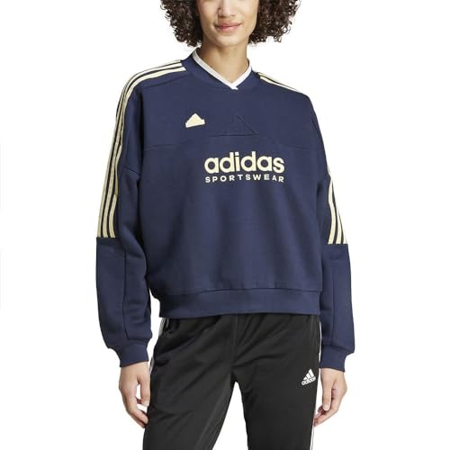 adidas Tiro Cut 3 Stripes Fleece Sweatshirt S adidas Tiro Cut 3 Stripes Fleece Sweatshirt S von adidas