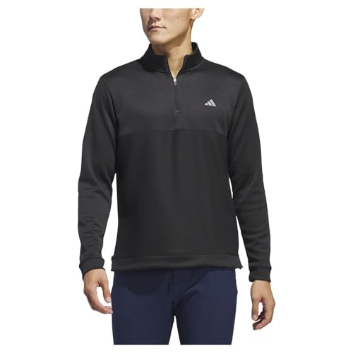 ADIDAS Ultimate365 Textured Half Zip Sweatshirt XL von adidas