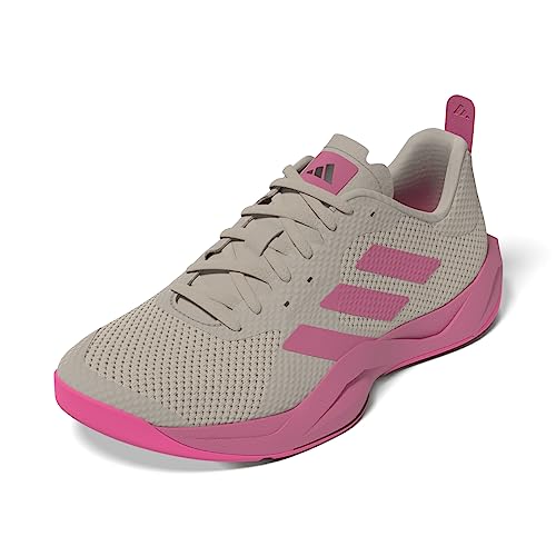 Adidas Damen Rapidmove Trainer W Shoes-Low (Non Football), Wonder Beige/Wonder Beige/Pink Fusion, 40 2/3 EU von adidas