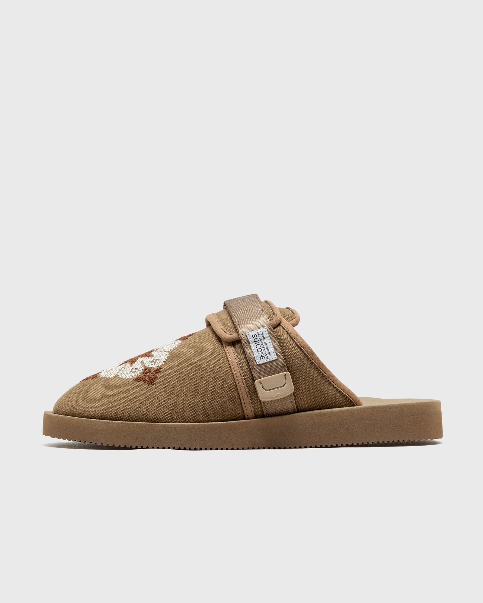 Adish x Suicoke Up-Cycled Canvas Zavo men Sandals & Slides brown in Größe:43 von ADISH