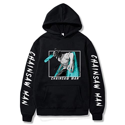 ADITIRCP Chainsaw Man Anime Hoodie Chainsaw Man Denji Sweatshirt für Frauen Männer Übergröße Kapuzenjacke Top Cosplay Kostüm von ADITIRCP