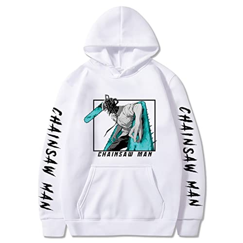 ADITIRCP Chainsaw Man Anime Hoodie Chainsaw Man Denji Sweatshirt für Frauen Männer Übergröße Kapuzenjacke Top Cosplay Kostüm von ADITIRCP