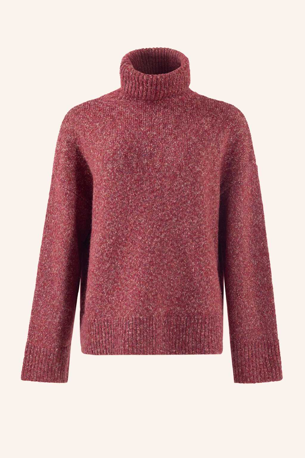 Adlysh Oversized Pullover Mit Wolle rot von ADLYSH