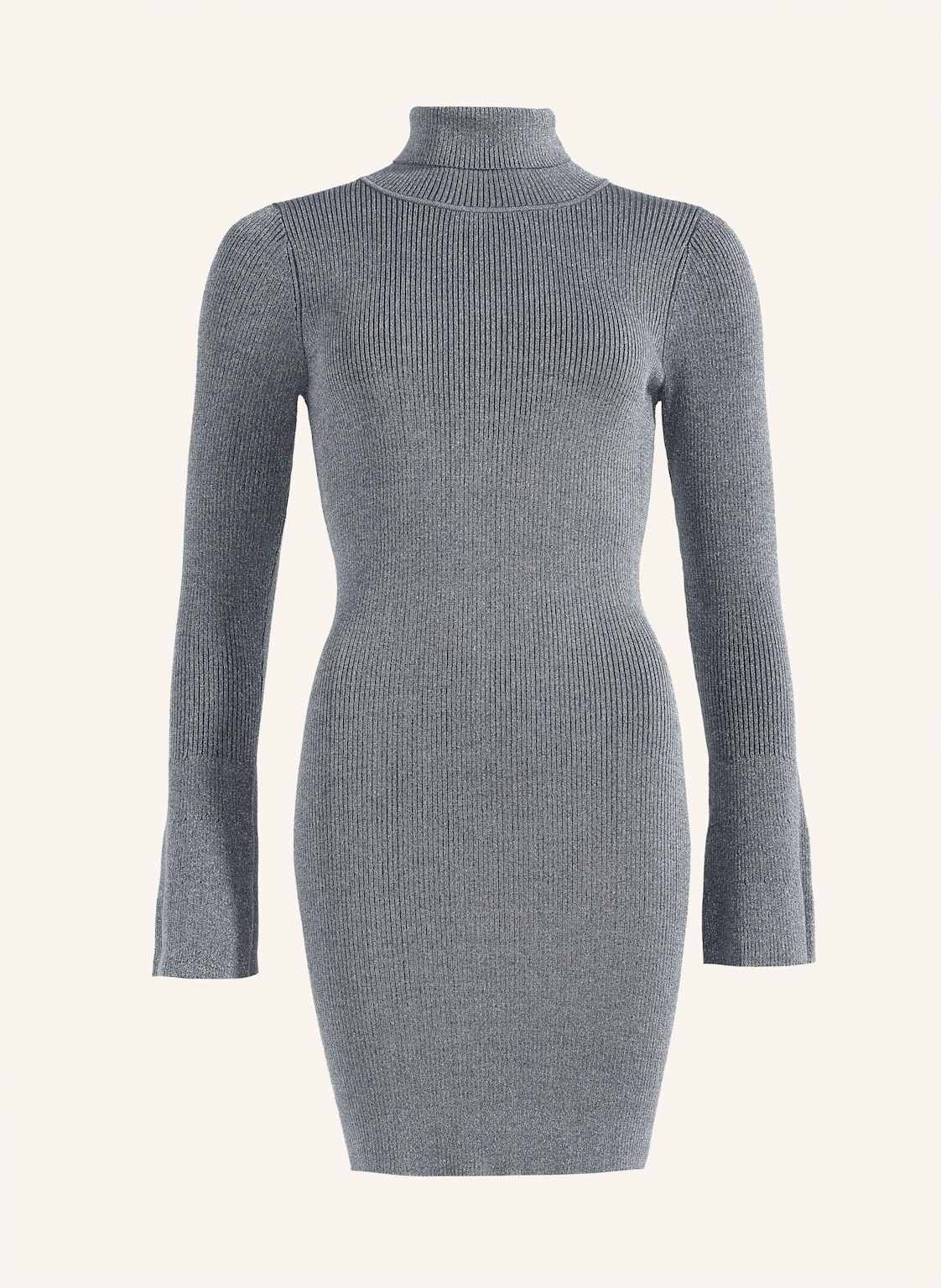 Adlysh Strickkleid Metallic Charm Dress grau von ADLYSH