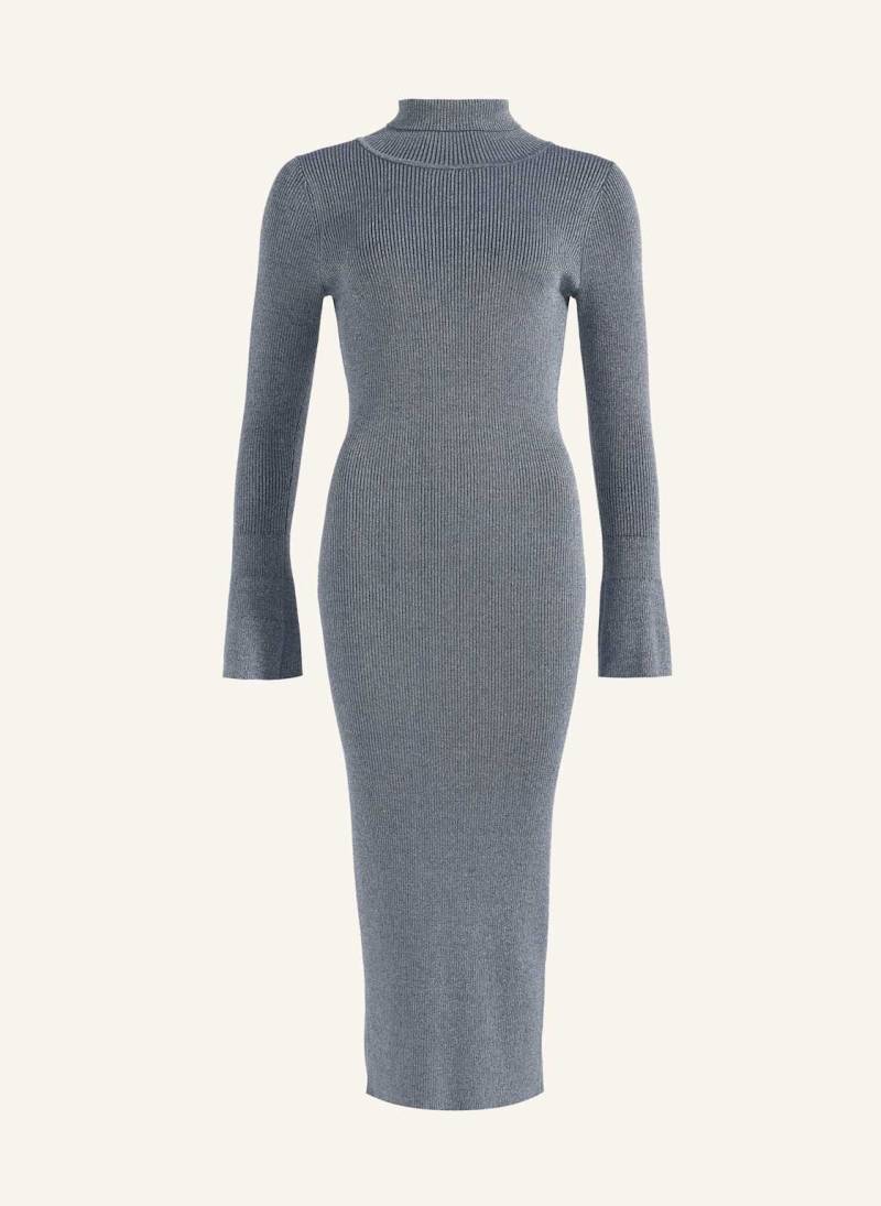 Adlysh Strickkleid Metallic Elegance Dress grau von ADLYSH