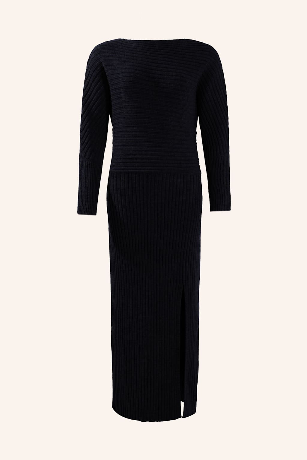 Adlysh Strickkleid Mit Merinowolle schwarz von ADLYSH