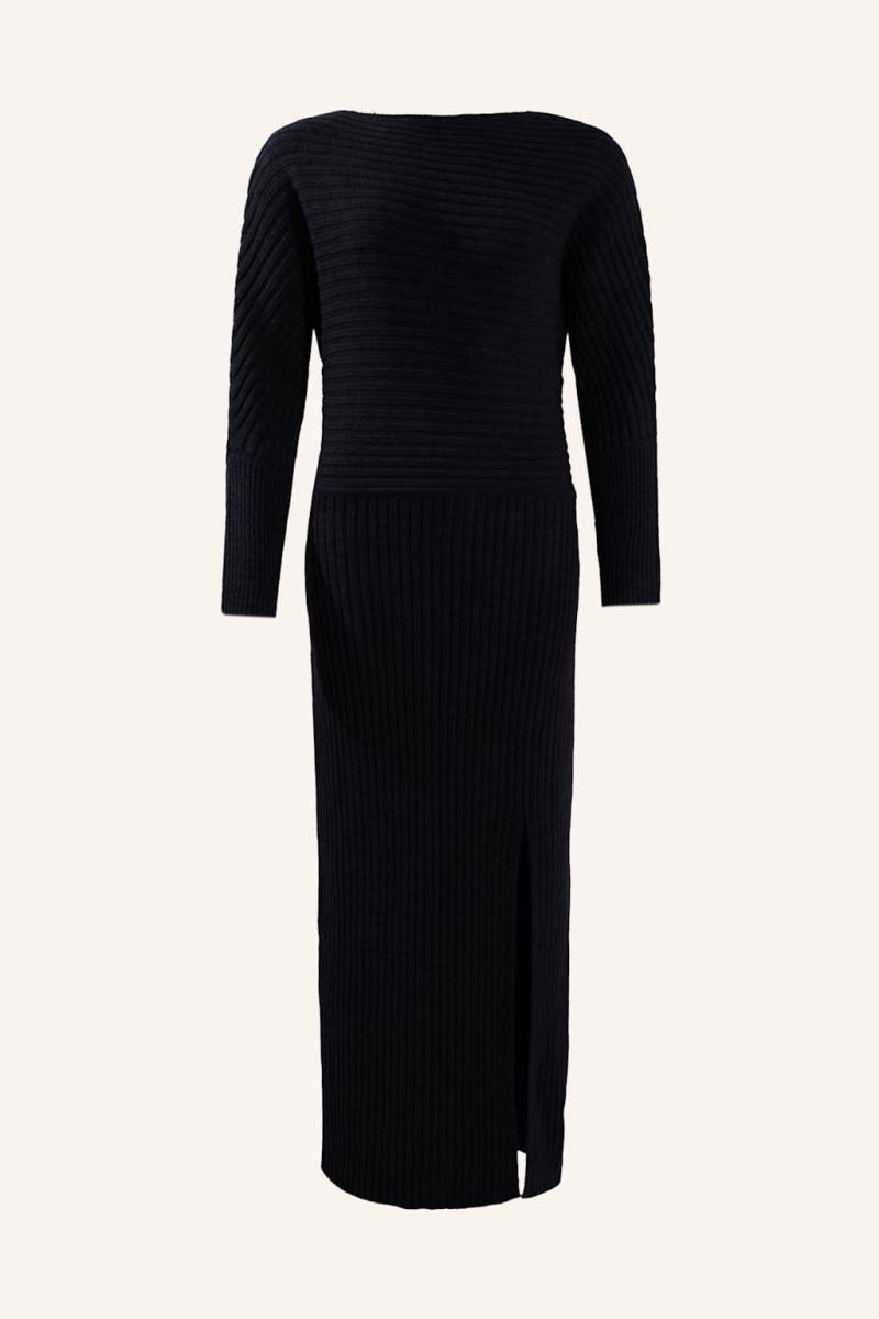 Adlysh Strickkleid Mit Merinowolle schwarz von ADLYSH