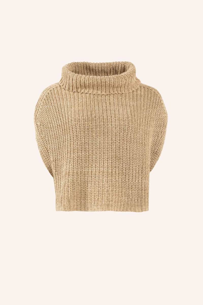 Adlysh Strickpullunder Aus Baumwolle beige von ADLYSH