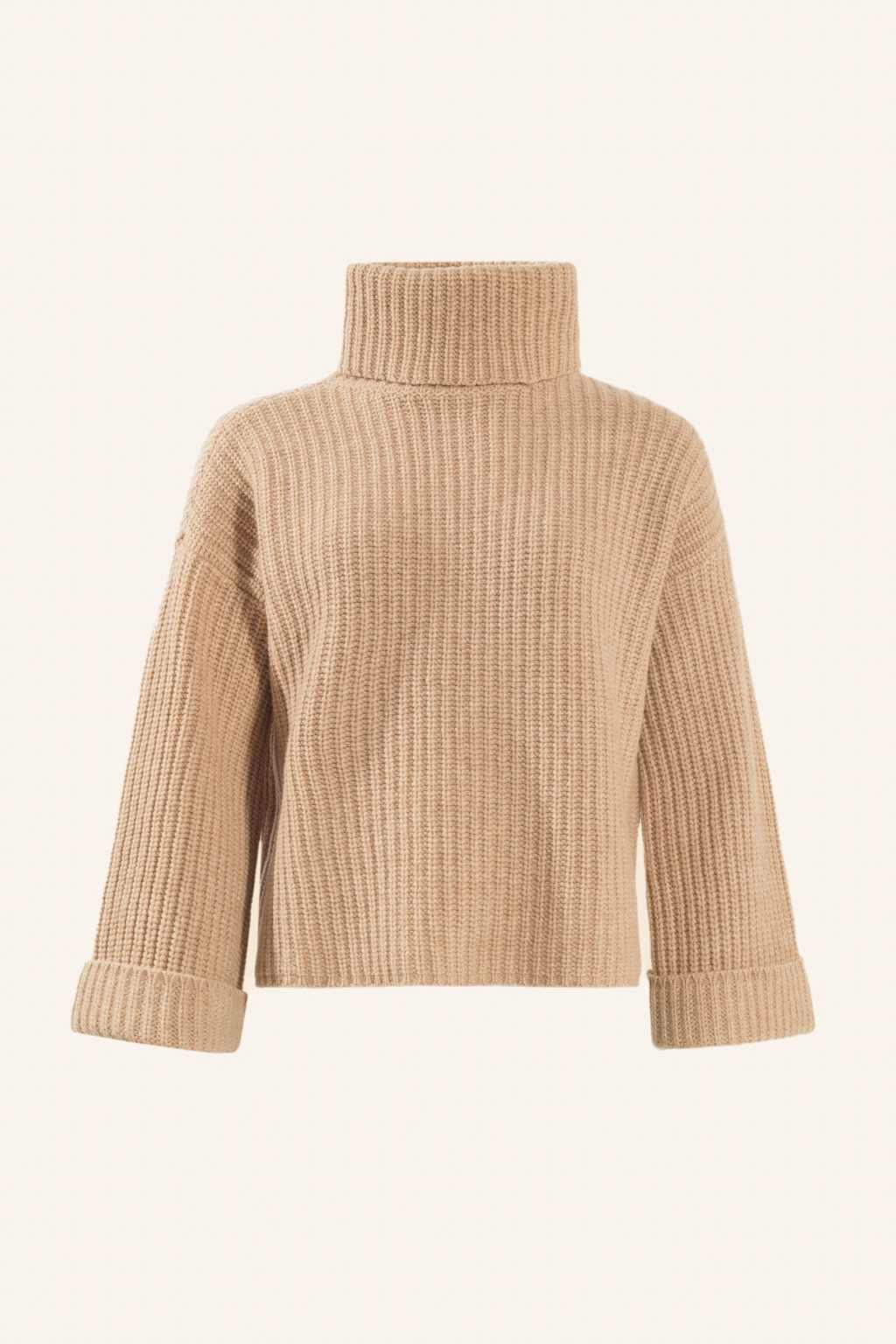 Adlysh Wollpullover Mit Rollkragen beige von ADLYSH