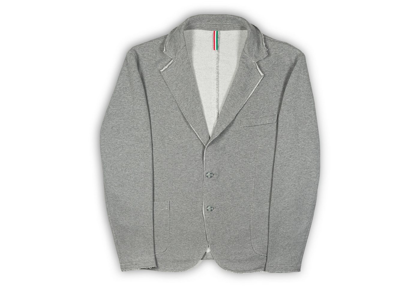 ADM Revolution Sweatsakko ADM Revolution Herren Sakko grau – Baumwolle, 2-Knopf, lässig & leicht Handgefertigt in Italien ADM Revolution Sweatsakko ADM Revolution Herren Sakko grau – Baumwolle, 2-Knopf, lässig & leicht Handgefertigt in Italien von ADM Revolution