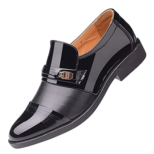 2023-New Mode Mode Sommer und Herbst Herren Lederschuhe Spitzschuh Niedriger Absatz Slip On Hohl Atmungsaktiv Flacher Mund Schuhe Herren Wasserdicht Atmungsaktiv Jagt von ADMAY