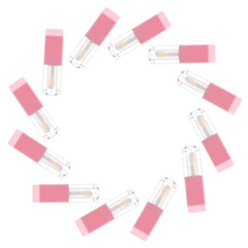 ADOCARN 12stücke Leere Lipgloss-tuben Aus Kunststoff Bruchfest Nachfüllbar Für Lippenbalsam Und Lipgloss Für Damen Und Mädchen von ADOCARN