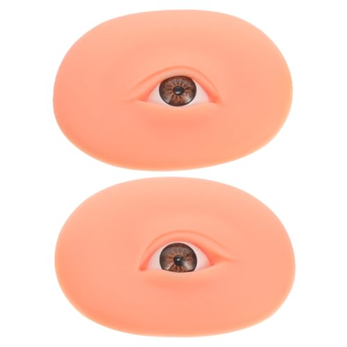 ADOCARN Silikon Make-up Trainingsbrett Für Augenbrauen Und Lidschatten Praktisches Übungstool Für Augen-make-up Wiederverwendbar Für Anfänger von ADOCARN