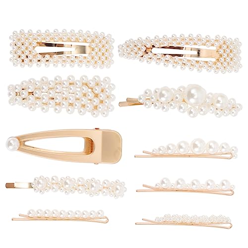 ADOCARN 10stücke Teiliges Perl-haarspangen Damen Elegante Haarnadeln Für Hochzeiten Partys Und Alltag Kreatives Haaraccessoire Mit Einzigartigem Design von ADOCARN