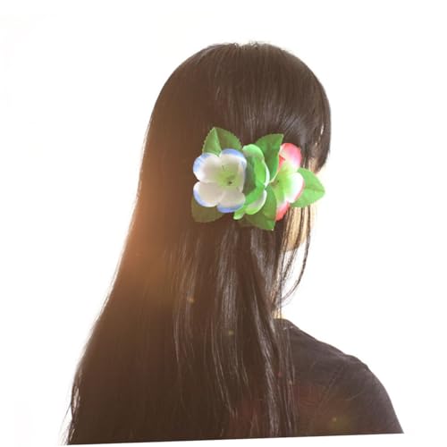 ADOCARN 10stücke Blumen Haarspangen Hawaii Haarnadel Blüten Haarspangen Hawaii Kopfschmuck Damen Haarschmuck Zubehör Blumen Haarklammern von ADOCARN