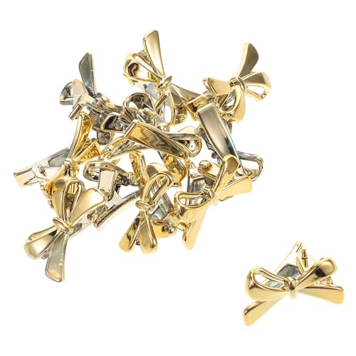 ADOCARN 12stücke Haarschleifen Aus Metall Kleine Haarspangen Mit Schleife Mini-haarnadeln Party-kopfbedeckungen Accessoires Für Frauen Und Mädchen von ADOCARN