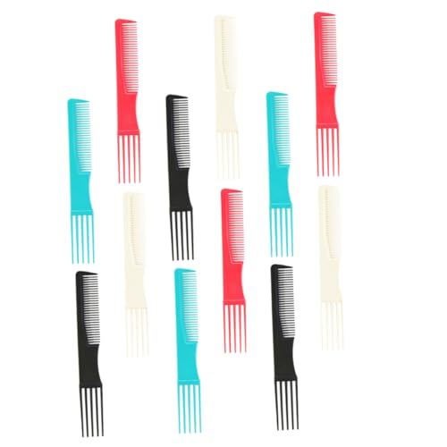 ADOCARN 12-teiliges Haarkämme-set Für Männer Und Frauen Styling-kämme Für Glattes Haar Material Zufällig von ADOCARN